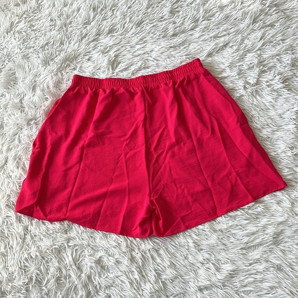 Cotton bleu Women’s morning breeze breathable shorts in fuchsia in large - Picture 4 of 11